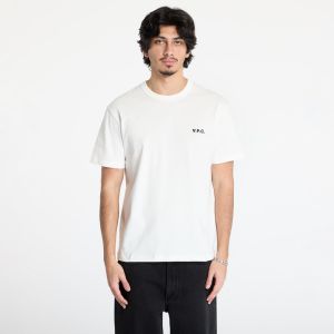 Tričko A.P.C. Boxy Petit VPC T-Shirt White/ Dark Navy Blue L