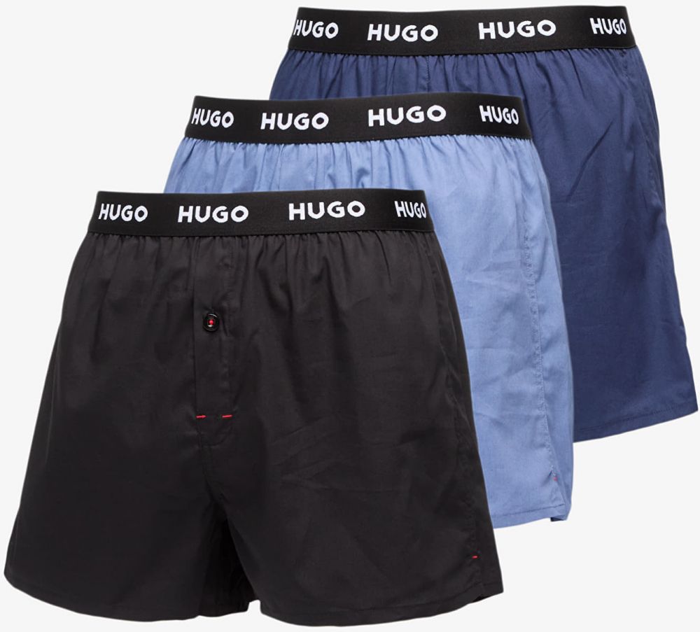 Hugo Boss Pure Cotton Woven Boxer 3-Pack Multicolor M