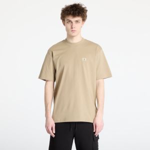 Tričko Calvin Klein Jeans Woven Label Relaxed Tee Brown L