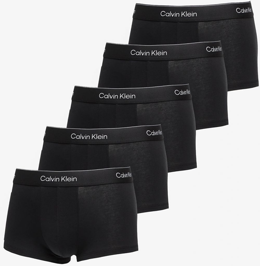 Calvin Klein Icon Cotton Stretch Low Rise Trunk 5-Pack Black S