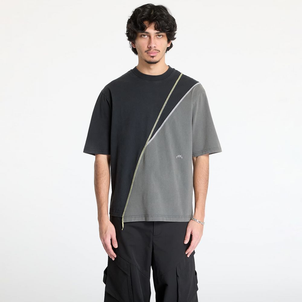 Tričko A-COLD-WALL* Spliced T-Shirt Black L