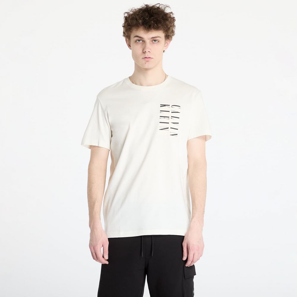 Tričko Calvin Klein Jeans Serif Box Graphic Tee Tofu L
