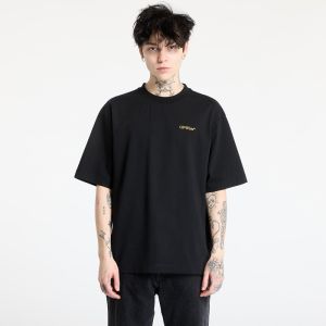 Tričko Off-White Tape Arrow Skate S/S Tee Black/ Citrus L