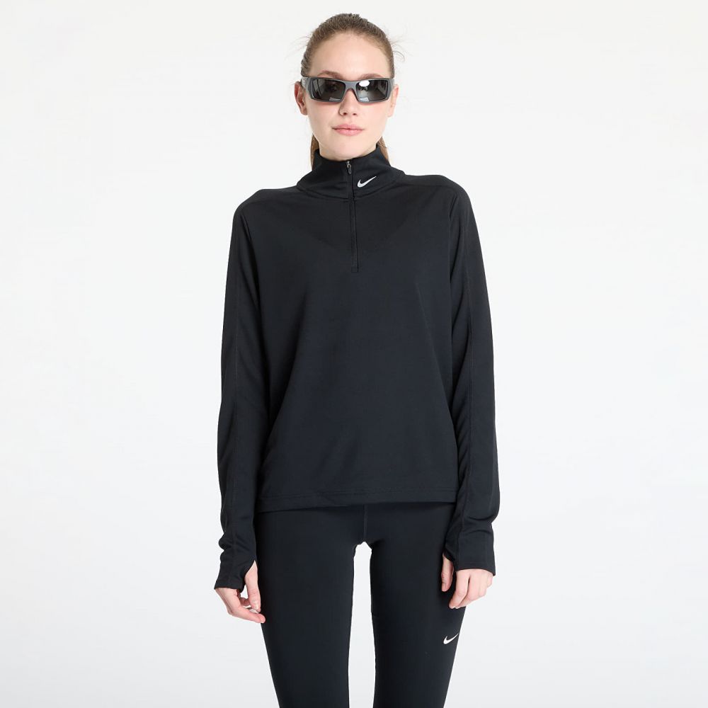 Tričko Nike Pacer Women's Dri-FIT 1/4-Zip Running Top Black M