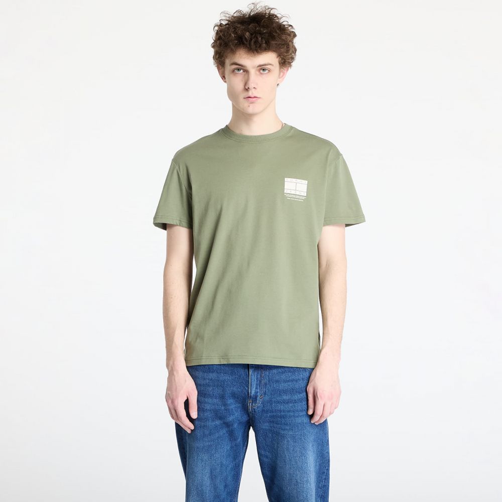 Tričko Tommy Jeans Regular Dna Graphic Tee Green L