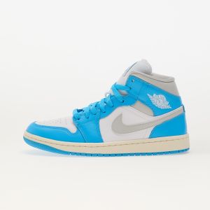 Tenisky Air Jordan Wmns 1 Mid Dk Powder Blue/ Neutral Grey-White-Sail EUR 36.5
