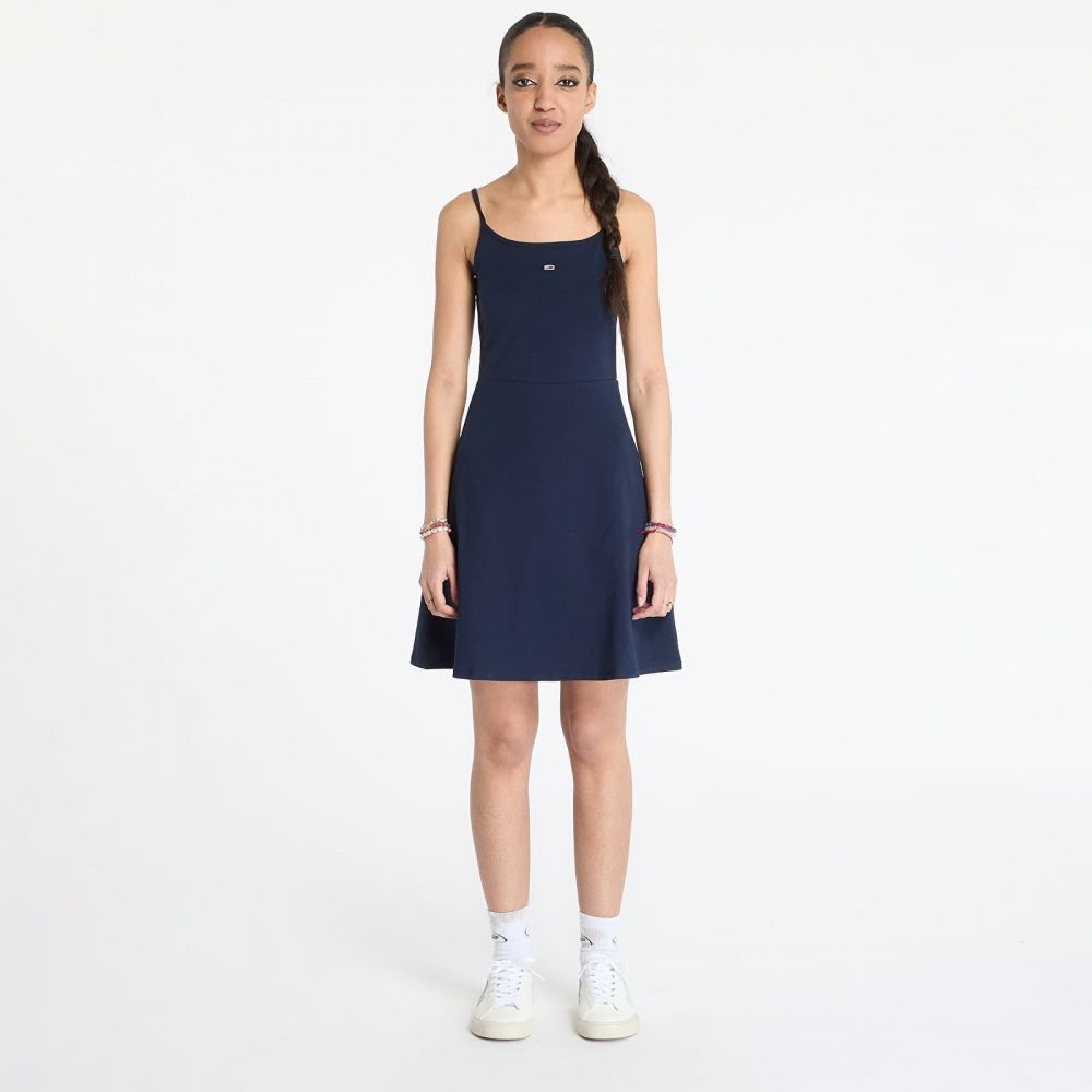Tommy Jeans Essential Strap Dress Blue XS