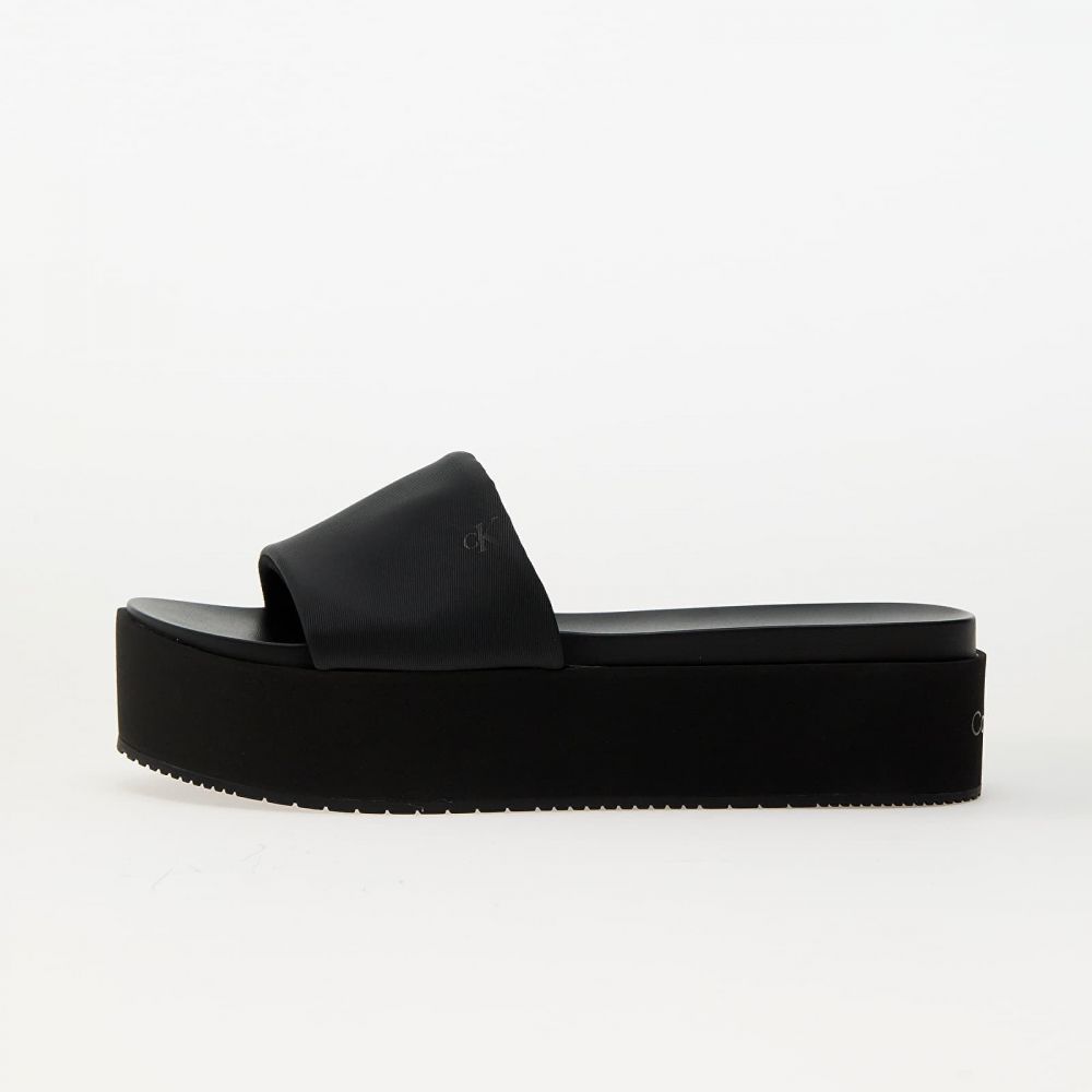 Tenisky Calvin Klein Jeans Flatform Sandal Slid Black EUR 41