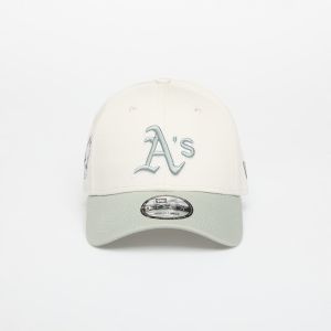 Šiltovka New Era MLB Ws Patch 9FORTY Oakland Athletics Ivory/ Pastel Green Universal