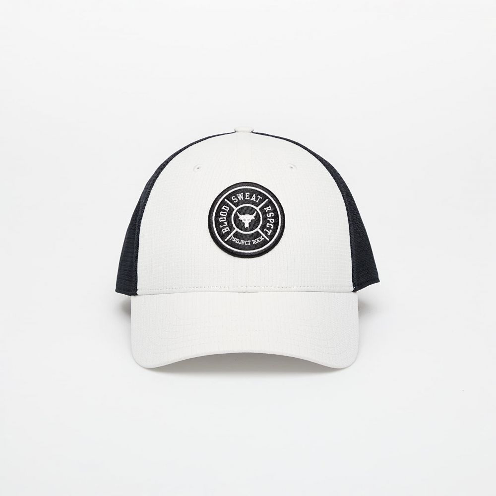 Šiltovka Under Armour Project Rock Trucker Cap Beige Universal