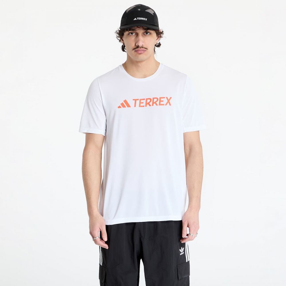 Tričko adidas Terrex Multi Climacool Logo Tech T-Shirt White/ White S