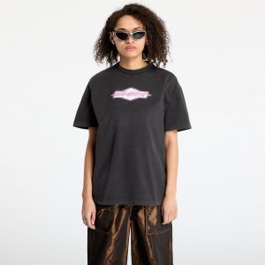 Tričko Off-White Roses Logo Regular Tee Washed Black/ Phlo M