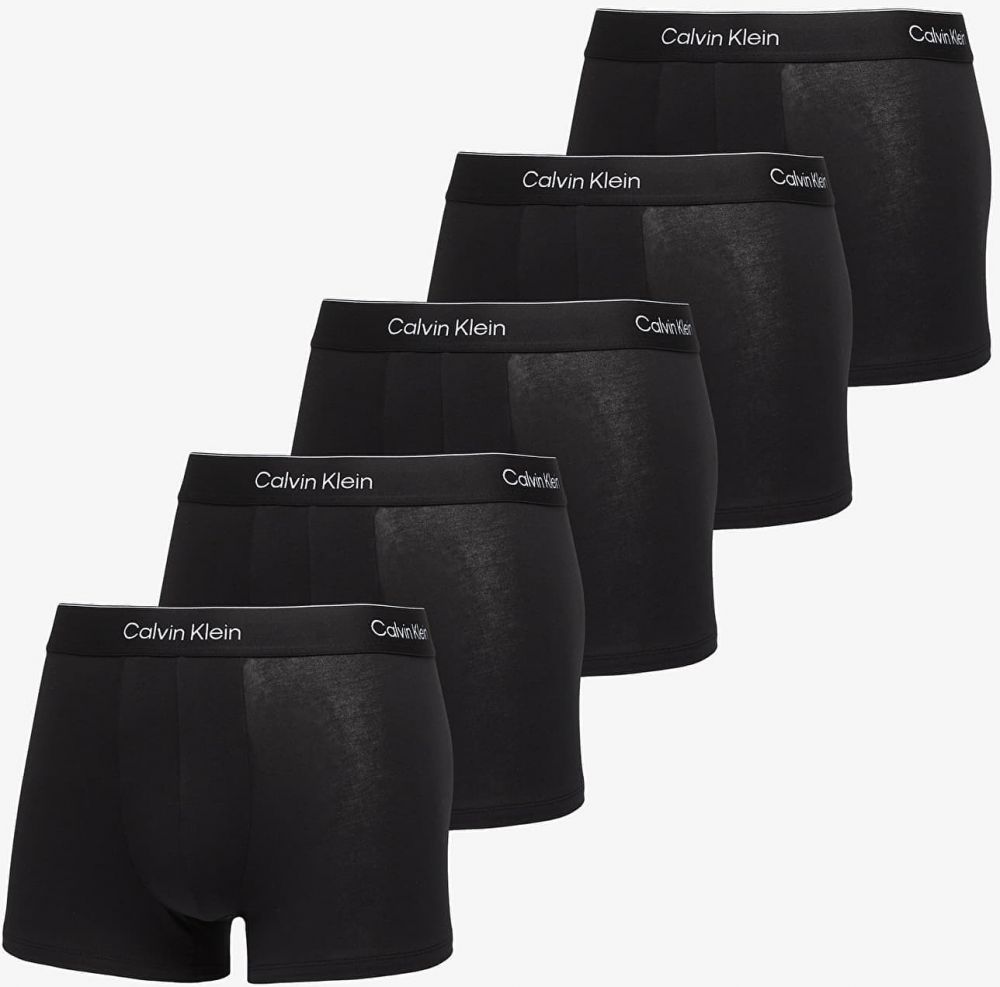 Calvin Klein Icon Cotton Stretch Trunk 5-Pack Black L