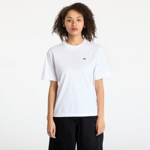 Tričko LACOSTE Soft Cotton T-shirt White S