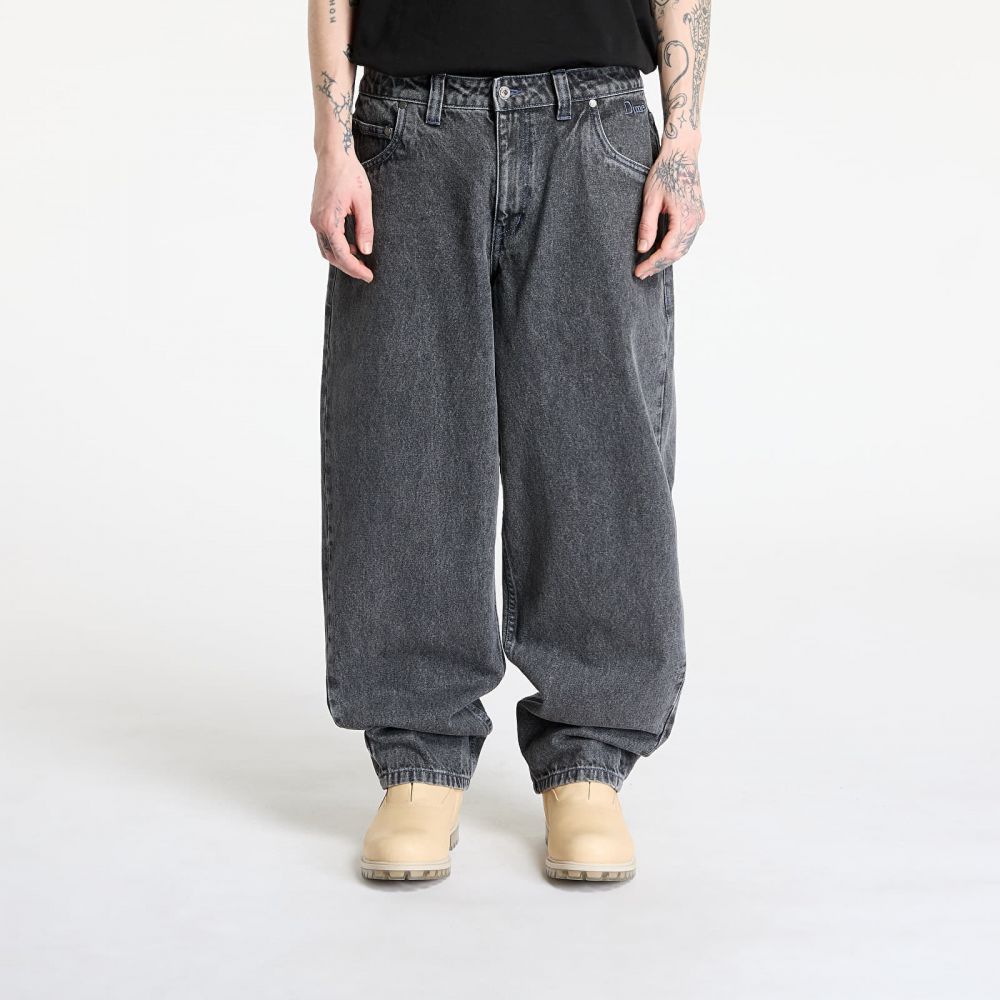 Kalhoty DIME Classic Baggy Denim Pants Faded Black 36