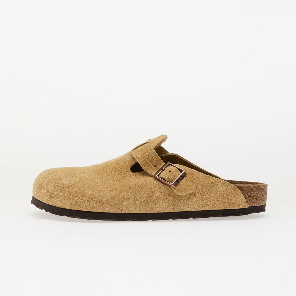 Tenisky Birkenstock Boston Suede Leather Latte Cream EUR 43