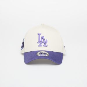 Šiltovka New Era Aframe MLB Ws Patch Los Angeles Dodgers Ivory/ Purple Universal