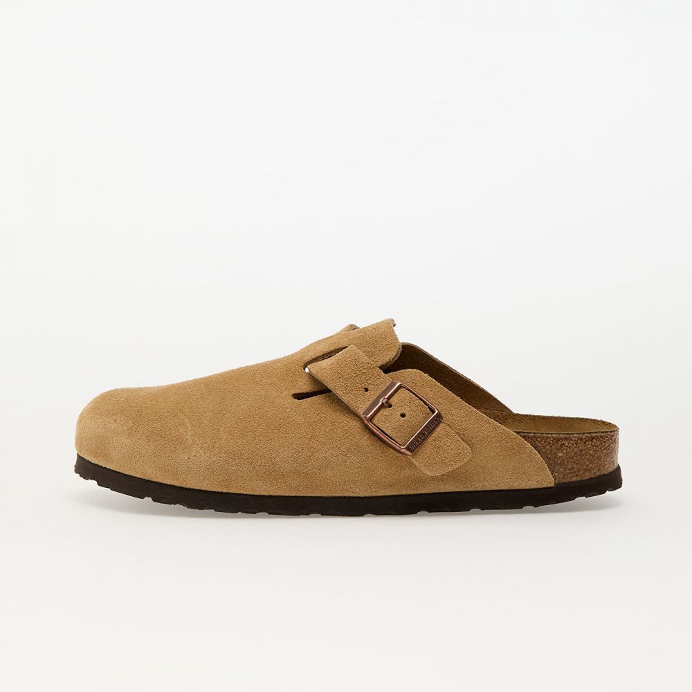 Tenisky Birkenstock Boston Suede Leather Latte Cream EUR 37