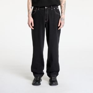 Kalhoty DIME Classic Relaxed Denim Pants Black/ Contrast Stitch 38