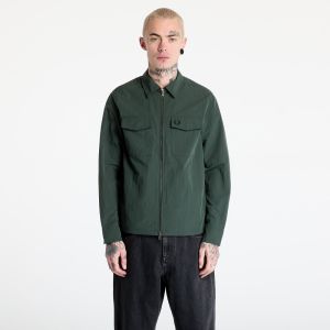 Bunda FRED PERRY Zip Through Overshirt Court Green L