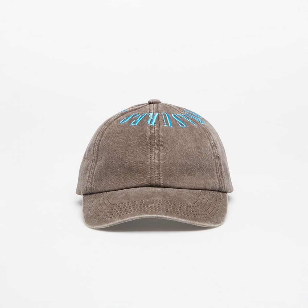 Šiltovka PLEASURES Onyx Crown Washed Cap Brown/Blue Universal