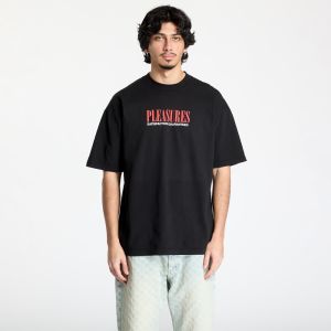 Tričko PLEASURES Satisfaction T-Shirt Black M