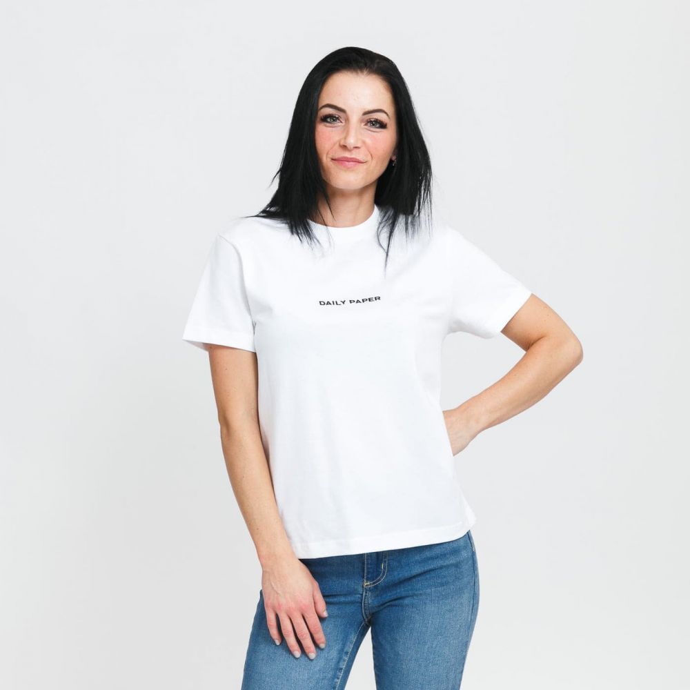 Tričko Daily Paper Estan Tee White M