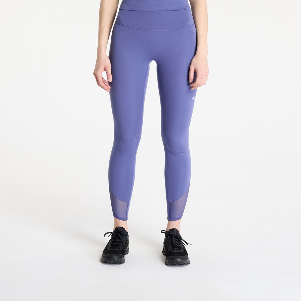Legíny Puma Cloudspun Soft Mesh High-Waisted 7/8 Tights Blue Crystal L