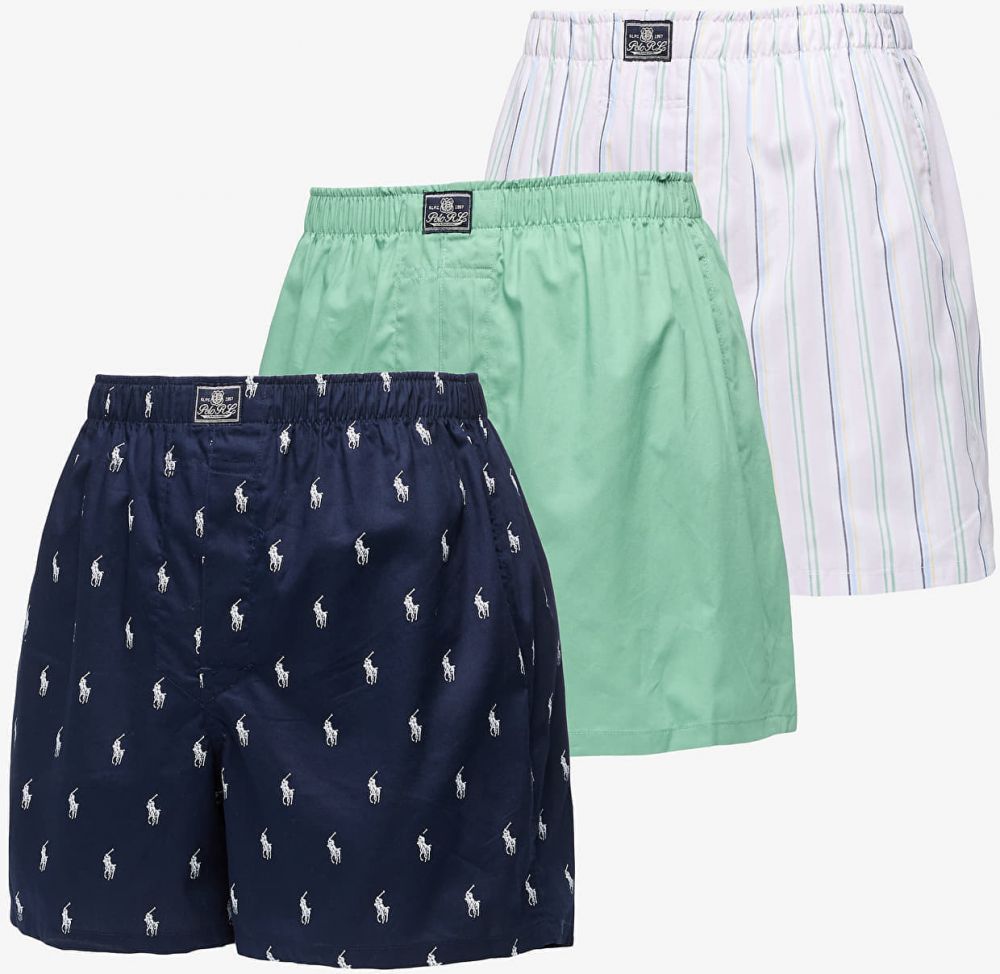 Ralph Lauren Open Boxer Brief 3-Pack Multicolor XXL