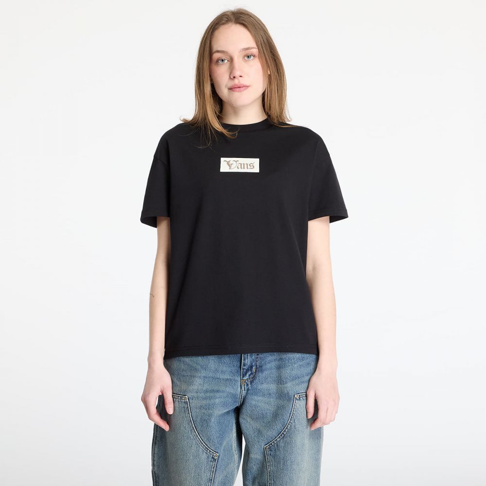 Tričko Vans Garden Oversized Ss T-Shirt Black L