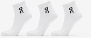 On Logo Sock Mid 3-Pack White L