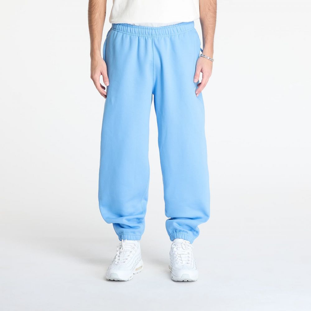 Kalhoty Nike Solo Swoosh Men's Fleece Pants University Blue/ White L