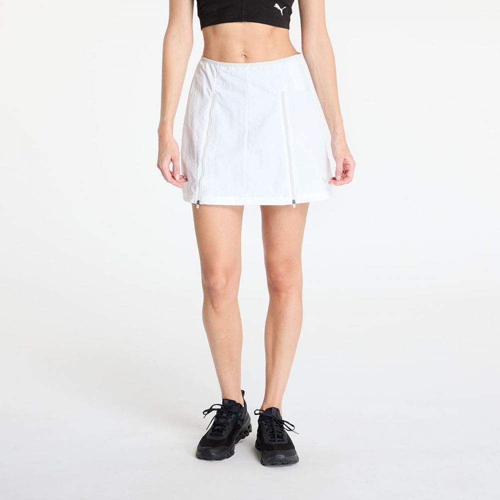 Puma Dare to Zip-Off Woven Skirt PUMA White L