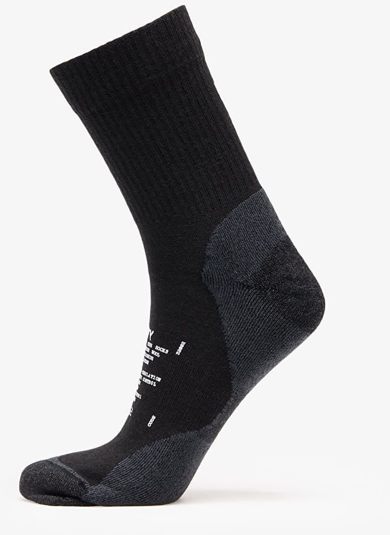 Satisfy Merino Nylon Tube Socks Black 39-42