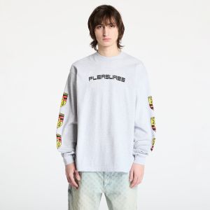 Tričko PLEASURES Fast Life Long Sleeve Ash Grey M