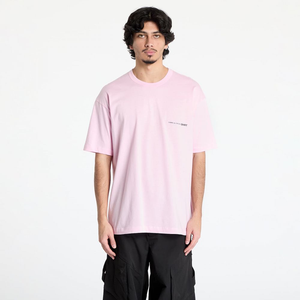 Tričko Comme des Garçons SHIRT Knit T-Shirt Pink L