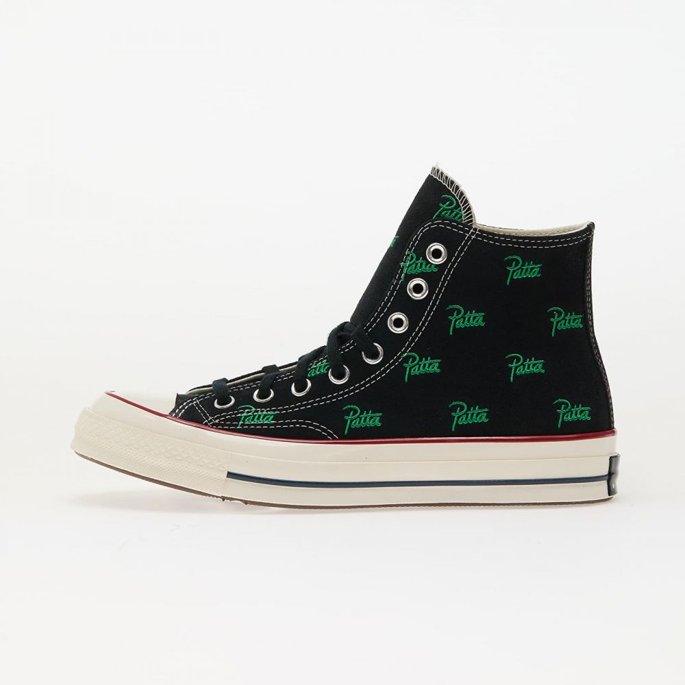 Tenisky Converse x Patta Chuck 70 Black/ Jolly Green EUR 39.5