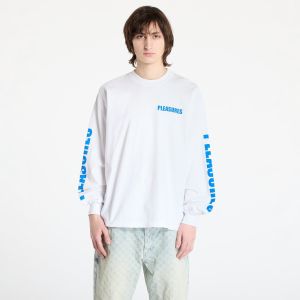 Tričko PLEASURES Impact Staff Long Sleeve T-Shirt White L