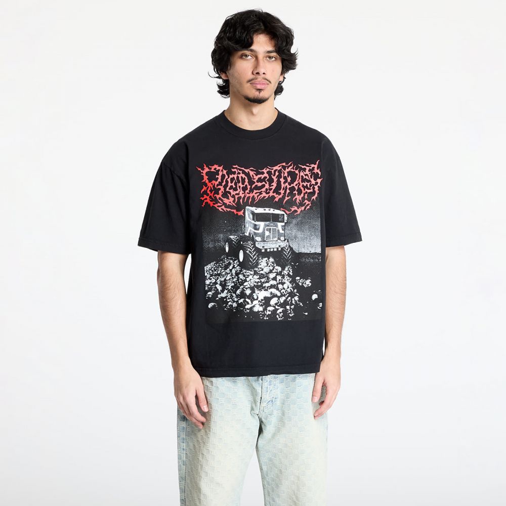 Tričko PLEASURES Off Road T-Shirt Black L