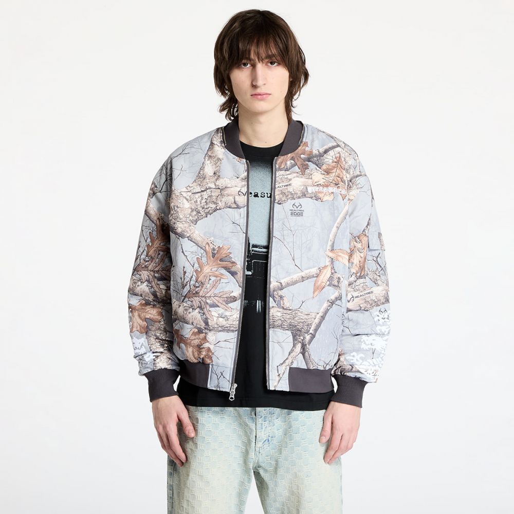 Bunda PLEASURES Dragon Bomber Grey Edge L