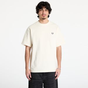 Tričko FRED PERRY Embroidered Champion T-Shirt Ecru M