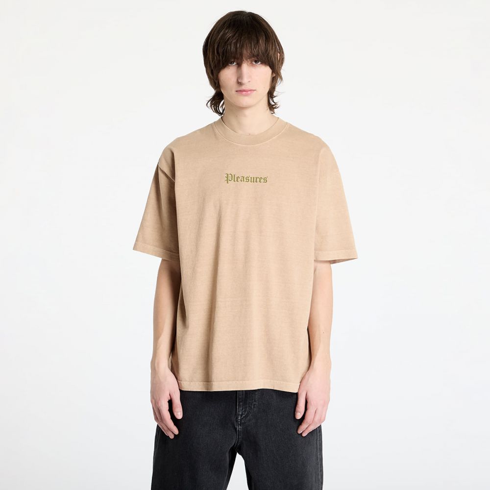 Tričko PLEASURES Burn Again T-Shirt Mushroom M