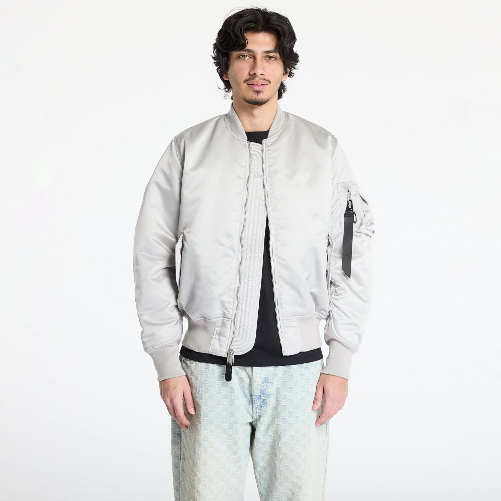 Bomber Alpha Industries MA-1 Base Flight Jacket Pastel Grey L