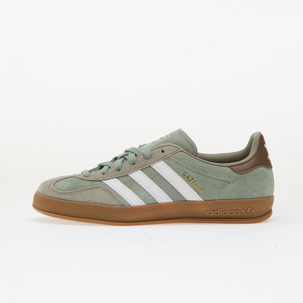 Tenisky adidas Gazelle Indoor Silver Pebble/ Silver Green/ Ftw White EUR 36