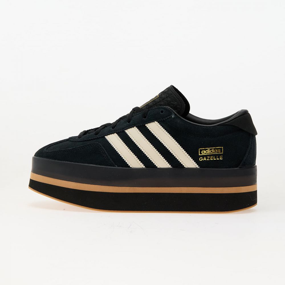 Tenisky adidas Gazelle Stack W Core Black/ Cream White/ Gum 3 EUR 42