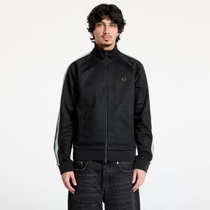 Mikina FRED PERRY Two Colour Tape Track Jacket Black XL
