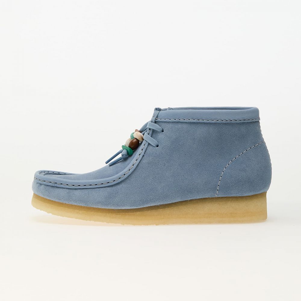 Tenisky Clarks Originals Wallabee Boot Powder Blue Sde EUR 38
