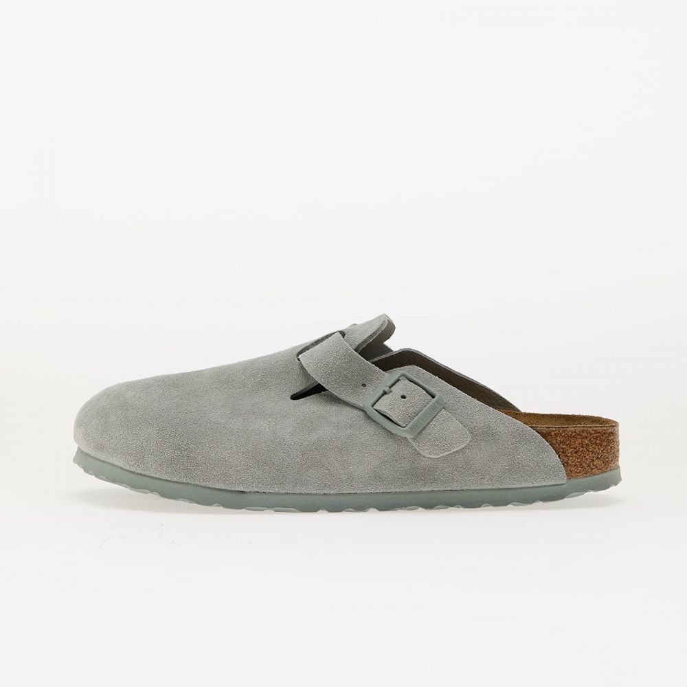 Tenisky Birkenstock Boston Suede Leather Pure Sage EUR 44