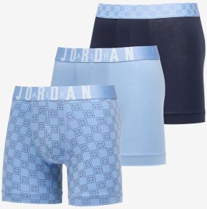 Boxerky Jordan Flight Modal 23 Monogram Boxer Brief 3-Pack Chambray S