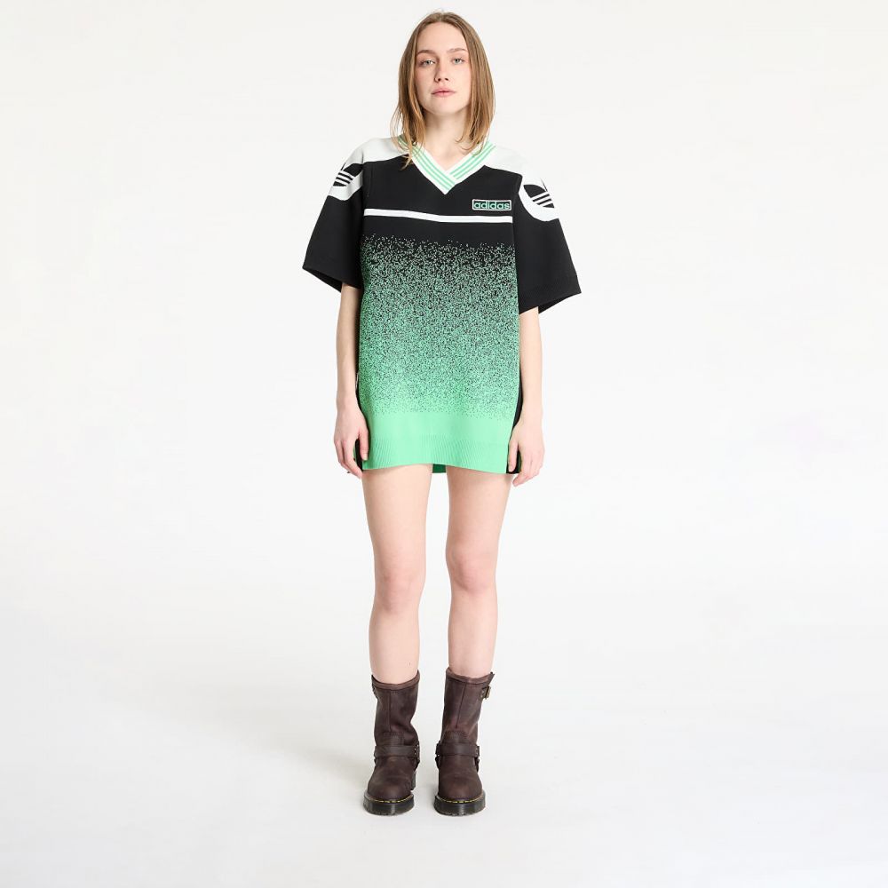Tričko adidas Basketball Long T-Shirt Green/ Semi Screaming Green/ Black L